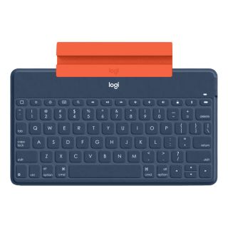 Logitech Keys-to-go Ultra-light, Ultra-Portable Bluetooth Keyboard for iPhone, iPad, Apple TV and Mac - ClassicBlue - UK