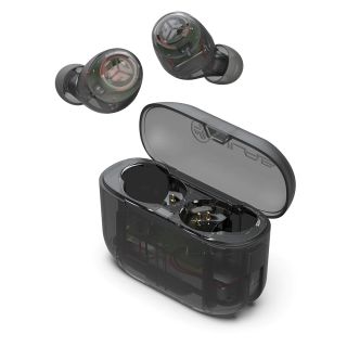 JLAB Go Pop Plus True Wireless Earbuds - Clear