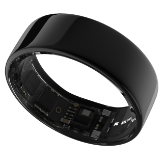 Ultrahuman Ring Air - Smart Ring, Charger, USB Cable / Size-12- Aster_Air_Black