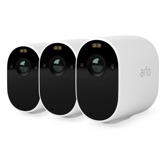 Arlo Essential Outdoor Security Camera - 3 Camera Kit - White
