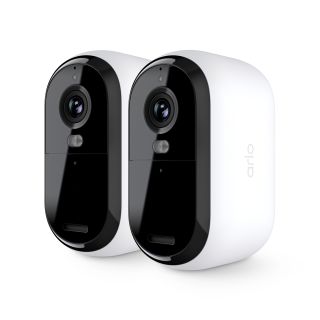 Arlo Essential (Gen.2) 2K Outdoor Security Camera - 2 Camera Kit - White