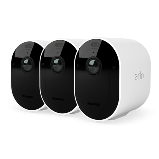 Arlo Pro 5 Outdoor Security Camera - 3 Camera Kit - (Base station not included) - White