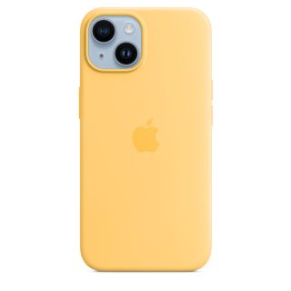 Apple iPhone 14 Silicone Case with MagSafe - Sunglow (SEASONAL 2022 Fall)