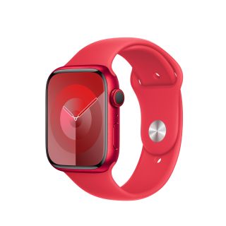 Apple Watch S9 Cellular 41mm RED Alu Case w RED Sport Band - M/L