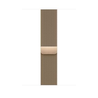 Apple Watch 45mm Band: Gold Milanese Loop