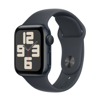 Apple Watch SE2 v3 GPS 40mm Midnight Alu Case with Midnight Sport Band - S/M
