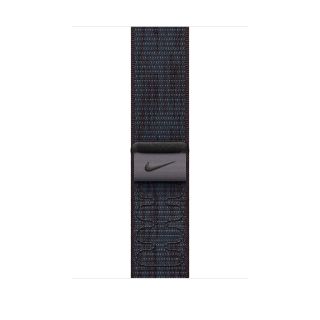 Apple Watch 46mm Nike Sport Loop: Black/Blue Nike Sport Loop