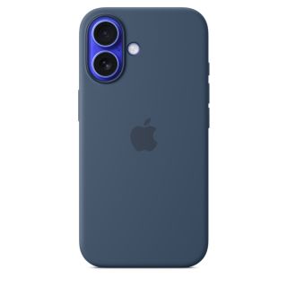 Apple iPhoneÊ16 Silicone Case with MagSafe - Denim