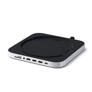 Satechi Aluminium Type-C Stand and Hub for Mac Mini - Silver