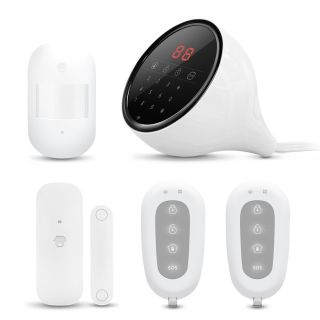 Smanos Wi-Fi/PSTN Alarm System + WiFi Camera - White